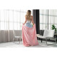 ARDESTO Flannel blanket, 200x220cm, pink, 100% polyester (ART0208SB)