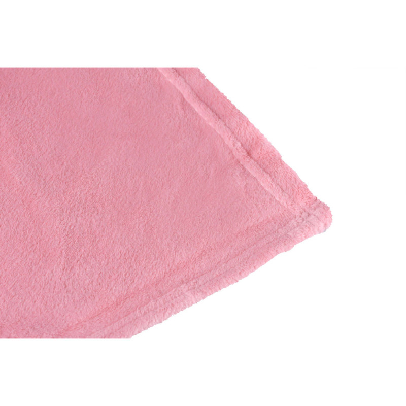 ARDESTO Flannel blanket, 200x220cm, pink, 100% polyester (ART0208SB)