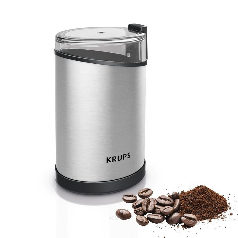 Krups Nivona сoffee grinder rotary, 200W, grain volume-85g, plastic/iron, black (GX204D10)