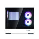 Zalman PC case P30 without PSU, 1xUSB3.0, 1xUSBType-C, 3x120mm ARGB, VGA 420mm, LCS ready, TG Side Panel, mATX, black/white (P30BW)