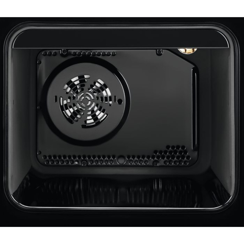 Electrolux Плита электрическая стеклокерамическая, 58л, 50x60см, дисплей, конвекция, пар, черный (LKR564200K)