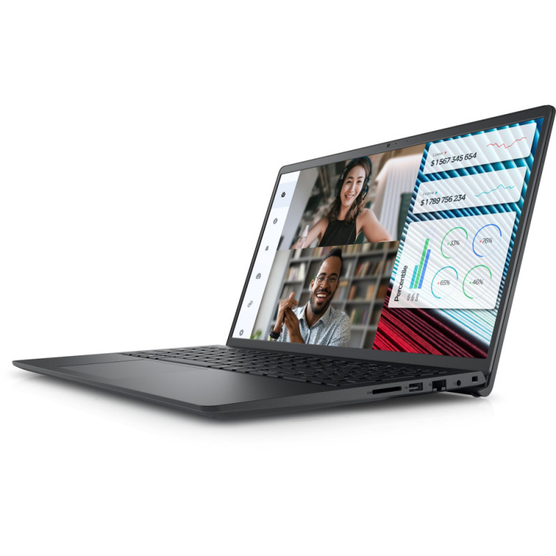 Dell Ноутбук  Vostro 3520 15.6" FHD AG, Intel i5-1235U, 8GB, F512GB, UMA, Lin, чорний (N0997PVNB3520UA_UBU)