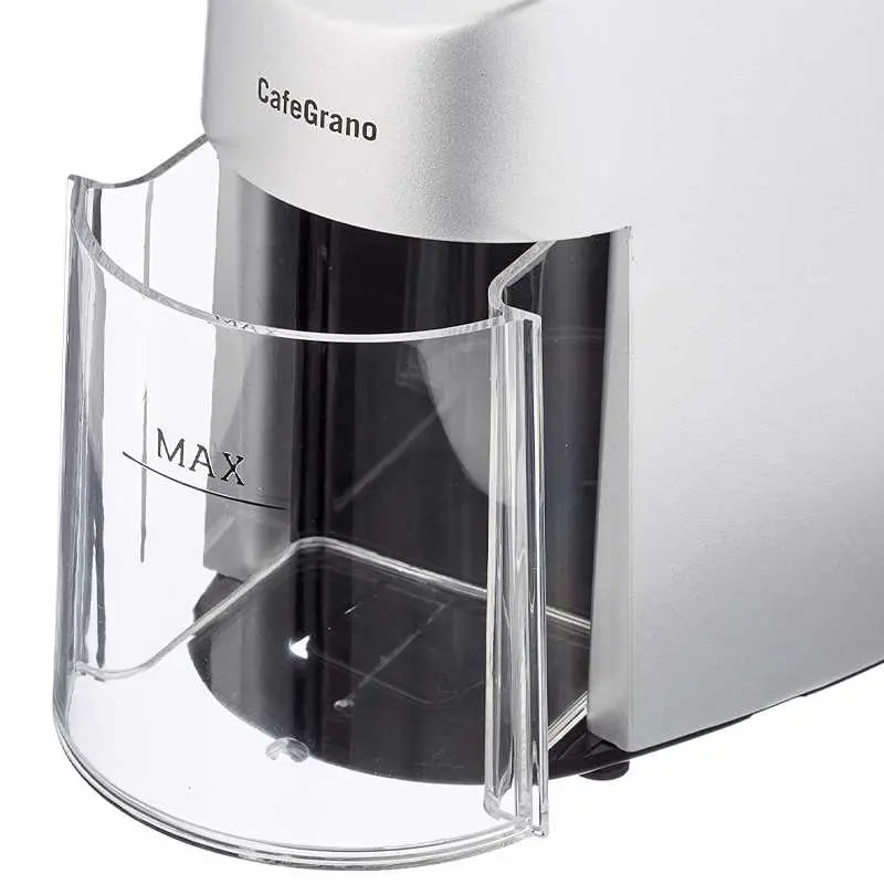Nivona сoffee grinder Nivona millstone, 100W, grain volume-200g, control degree of grinding, plastic, silver (NICG130)