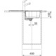 Franke Мойка кухонная Franke Spark, нерж.сталь, прямоуг., с крылом, 780х500х340мм, чаша- 1, врезная, SKL 611-78, нерж декор (101.0716.715)
