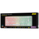 2E Gaming Keyboard KG360 RGB 68key WL White Ukr (2E-KG360UWT)