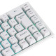 2E Gaming Keyboard KG360 RGB 68key WL White Ukr (2E-KG360UWT)