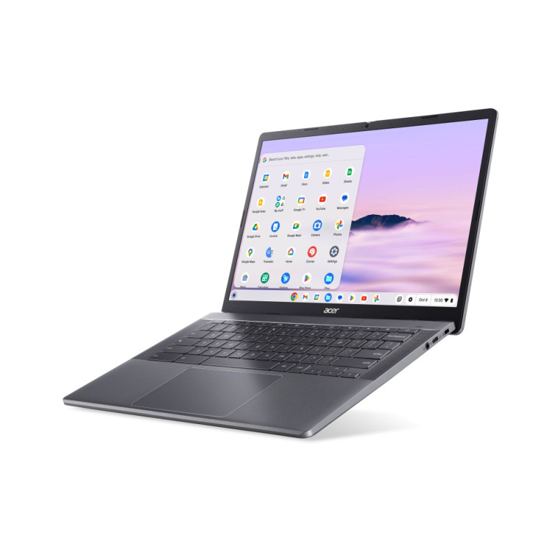 Acer Chromebook Plus CB514-3HT 14  WUXGA IPS Touch, AMD R5-7520C, 16GB, F512GB, UMA, ChromeOS, Steel Gray