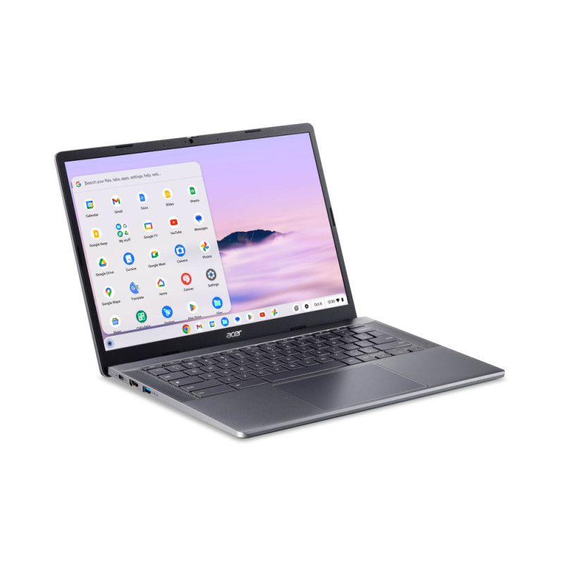 Acer Chromebook Plus CB514-3HT 14  WUXGA IPS Touch, AMD R5-7520C, 16GB, F512GB, UMA, ChromeOS, Steel Gray