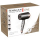 Remington Hair dryer, 2W, 8 modes, diffuser, ionization, cold blowing, case, grey (D6077)