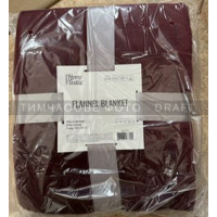 ARDESTO Плед Flannel 160х200см, 100% полиэстер, бургунди (ART0221SB)