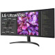 LG Monitor 34  34WQ60C-B 2xHDMI, DP, Audio, IPS, 3440x1440, 21:9; sRGB 99%, CURVED, HDR10 (34WQ60C-B.ADRZ)
