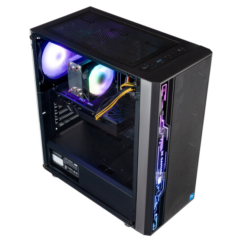 2E Комп’ютер персональний 2E Complex Gaming Intel i5-14400F, 16Gb, F1TB, NVD5060TI-16, H610, G2052, 650W, Win11 (2E-12585)