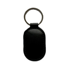 Брелок с чипом Merlion ID Em-Marine, 125kHz, EM-Leather, овальный, в кожаном чехле, black (EM-Leather овальный)