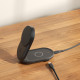 Belkin Зарядний пристрій бездротовий Belkin UltraCharge 2-in-1 Foldable Magnetic Charging 25Вт, чорний (WIZ039KQBK)