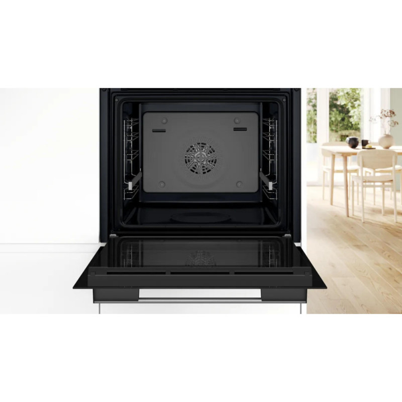 Bosch Oven electrical, 76L, A, display, convection, telescopic, inox (HUA736ER0) Bosch Oven electrical, 76L, A, display, convection, telescopic, inox (HUA736ER0)