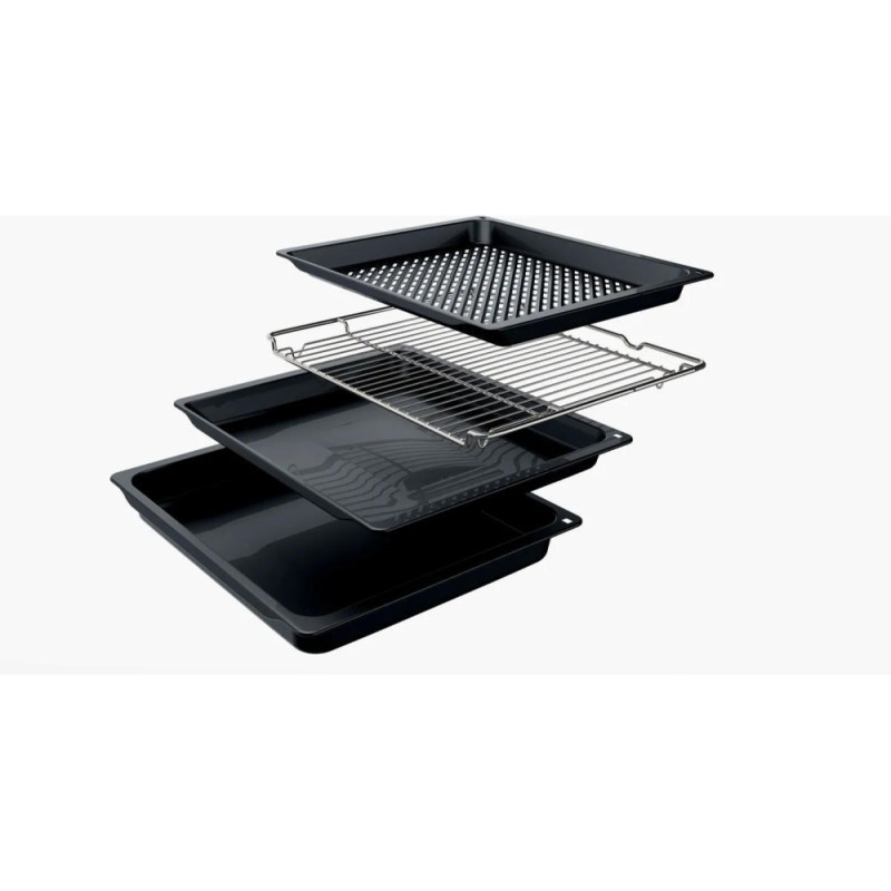 Bosch Oven electrical, 76L, A, display, convection, telescopic, inox (HUA736ER0) Bosch Oven electrical, 76L, A, display, convection, telescopic, inox (HUA736ER0)