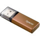 USB флеш накопитель Apacer 128GB AH25C Classical Bronze USB 3.2 (AP128GAH25CJ-1)