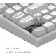 Клавиатура Dark Project ALU81 Terra Nova PBT RGB Mech G3MS Moonstone White (DPKB_NOVA_81_ANSI_WHITE_UA)