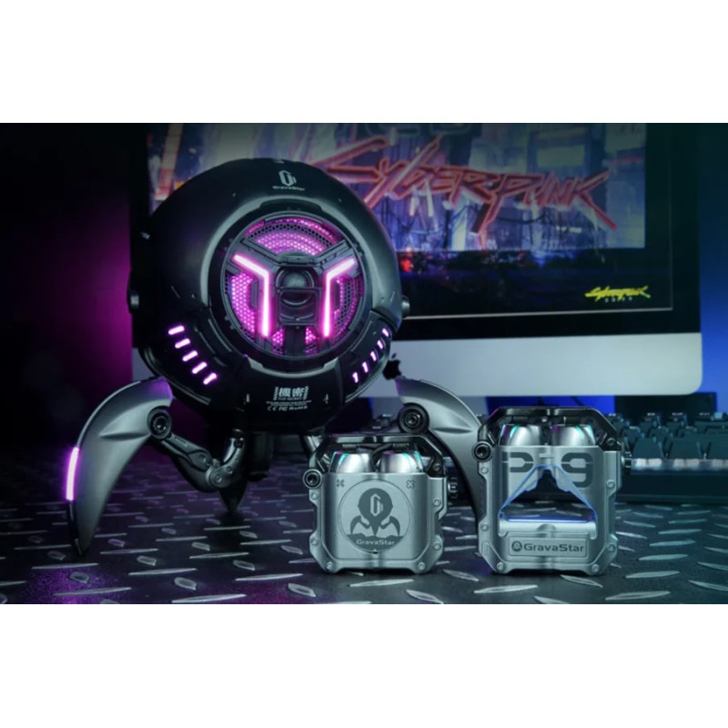 GravaStar Sirius Pro TWS Earbuds_Battle-Worn Gray (GRAVASTARP9_WDG)