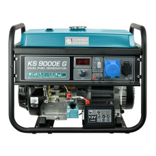 Könner & Söhnen Генератор газово-бензиновий KS 9000E G, 230В, 6.5кВт, електростартер, 83.0кг (KS9000EG)