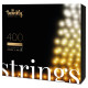 Twinkly Twinkly Strings 400 AWW, Gen II, IP44, Length 32m, Black wire (TWS400GOP-BEU)