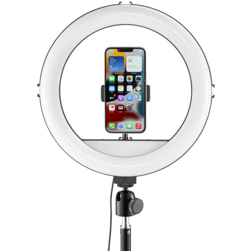HAMA Ring Light SpotLight Steady 120 V2 BT Black (00004659)