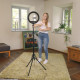 HAMA Ring Light SpotLight Steady 120 V2 BT Black (00004659)