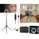 HAMA Ring Light SpotLight Steady 120 V2 BT Black (00004659)