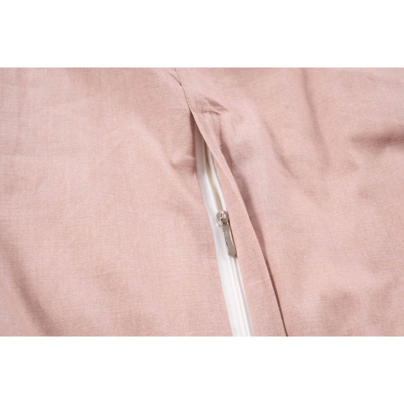 ARDESTO Bedding set 2.0 Gloria, sateen, duvet cover 200x220cm, sheet 230x240cm, pillowcases (2) 50x70cm, 100% cotton, azulejo pink (ART2022LP)