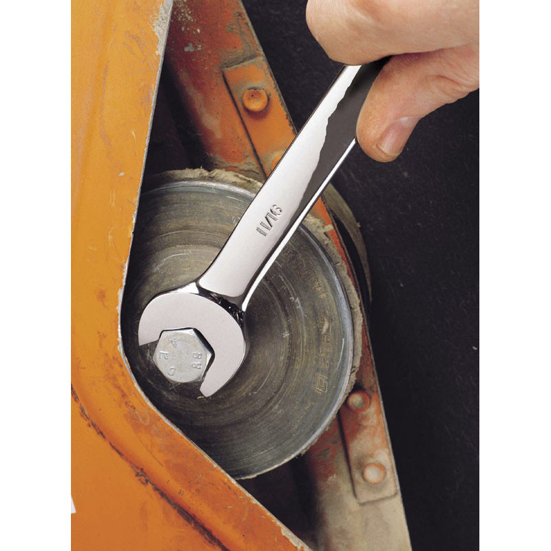 Stanley Wrenches, set of 6, combined, with ratchet, 10-19 mm (4-89-907)