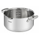Tefal DUETTO+ saucepan, 5L, with lid, stainless steel, glass (G7194656)