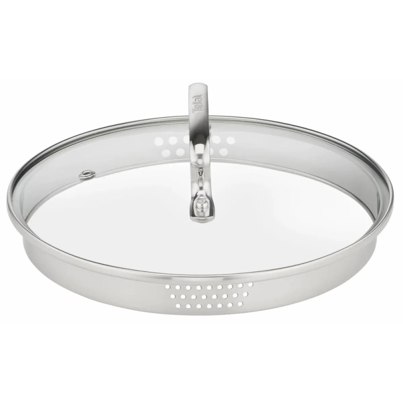 Tefal DUETTO+ saucepan, 5L, with lid, stainless steel, glass (G7194656)