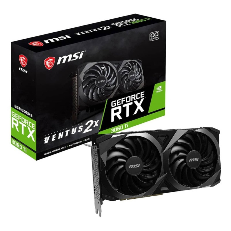 MSI GeForce RTX 3060 8GB GDDR6 VENTUS 2X OC