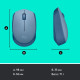 Мышка Logitech M171 Blue Grey (910-006866)