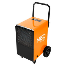 Neo Tools Industrial dehumidifier, 750W, 50l/day, 180 sq m, 300 m3/h, LCD display, continuous drain, programmable operating time, IP22 (90-160)