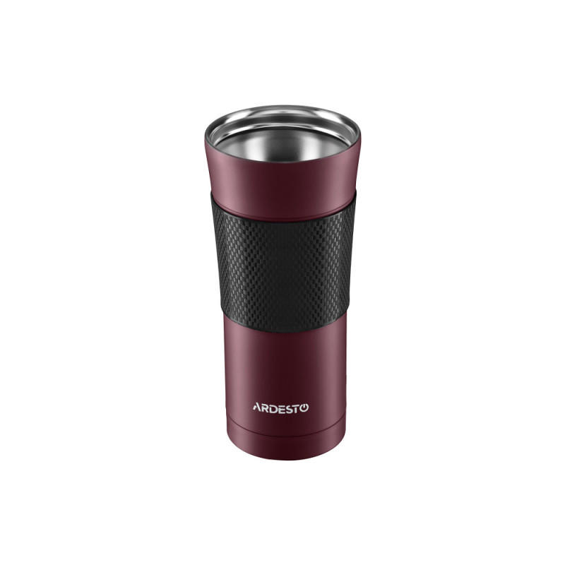 ARDESTO Travel mug To Go 450 ml, s/s, red (AR2645SMR)
