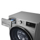 LG Стирально-сушильная машина фронтальная, 8.5(5)кг, 1200, A, 47см, дисплей, пар, инвертор, серебристый (F2V5GG9T)