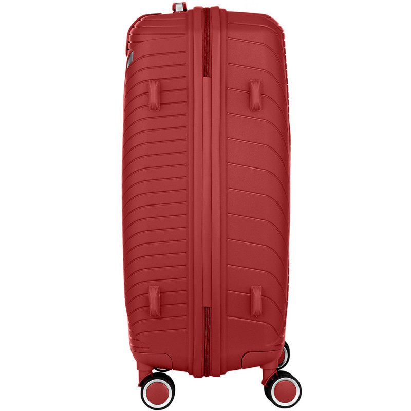 2E PP TROLLEY LUGGAGE SET 3IN1 SIGMA, RED (2E-SPPS-SET3-RD)