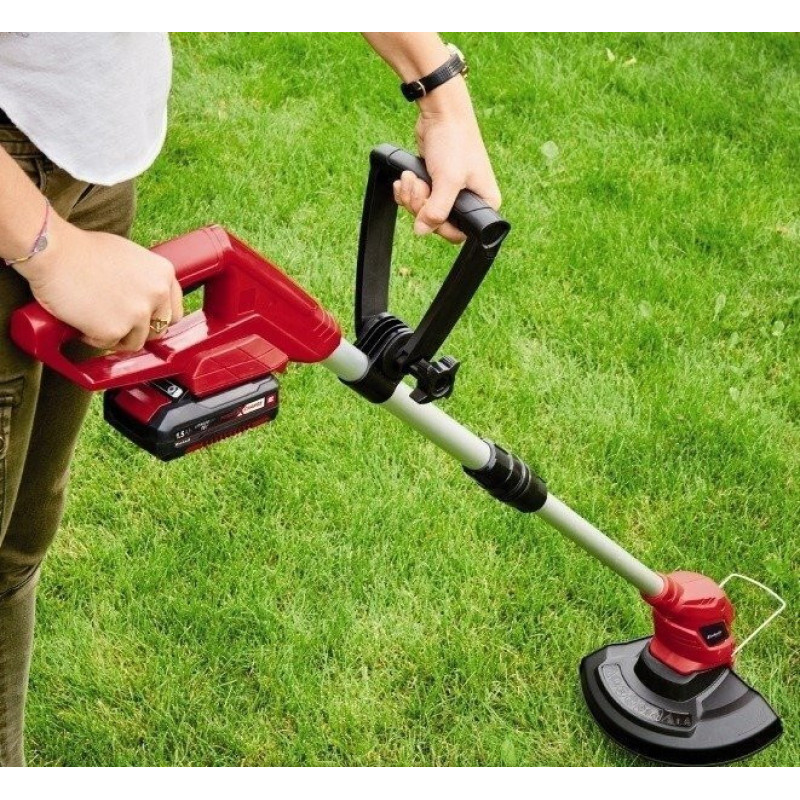 Einhell Триммер садовый аккумуляторный GC-CT 18/24 Li-Solo, PXC 18В, 24см, 1.82кг (без АКБ и ЗУ) (3411123)