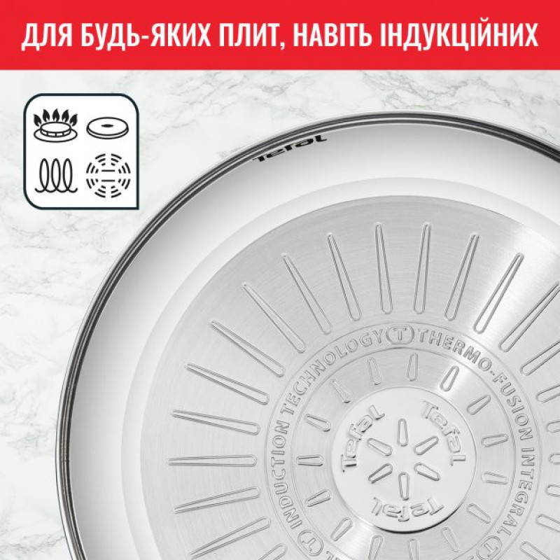 Tefal Pan set Intuition B817S255