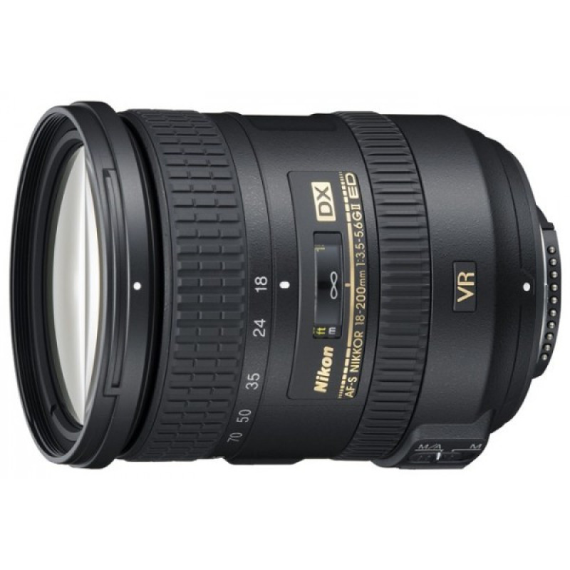 Nikon 18-200mm f/3.5-5.6G ED VR II AF-S DX Nikkor (JAA813DA)