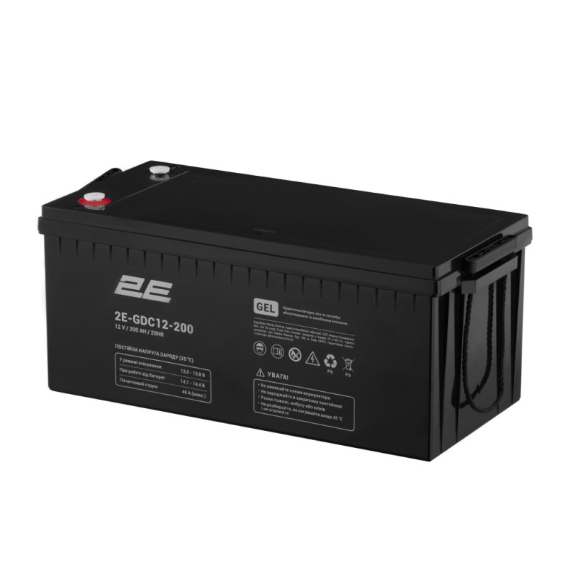 2E GDC, 12V, 200Ah, GEL (2E-GDC12-200)