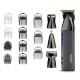 BaByliss Набор для стрижки Super-X Metal Black Edition для головы, усов, бороды,носа и тела, акум., насадок-15, сумка для хранения, подставка, сталь, черный (MT991E)