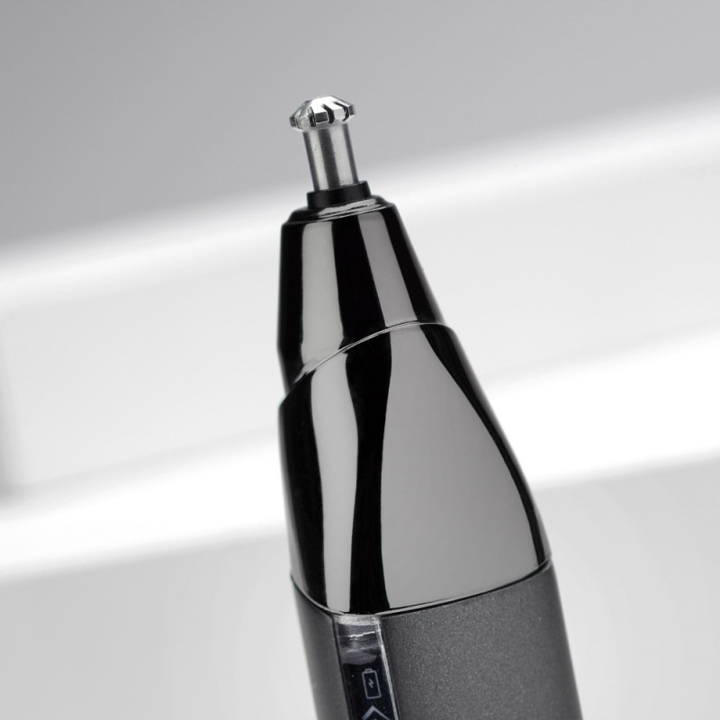 BaByliss Набор для стрижки Super-X Metal Black Edition для головы, усов, бороды,носа и тела, акум., насадок-15, сумка для хранения, подставка, сталь, черный (MT991E)