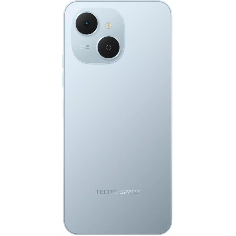 TECNO Смартфон Spark 40C (KM4k) 6.67" 4/128ГБ, 2SIM, 6000мА•год, Ripple Blue (4894947093029)
