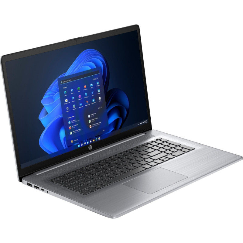 HP Ноутбук Probook 470-G10 17.3" FHD IPS, Intel i5-1335U, 16GB, F512GB, UMA, DOS, серебристый