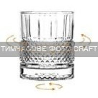 ARDESTO Whiskey glasses set ARDESTO Rotate 300ml, 6pcs, glass, transparent (AR2630WRT)
