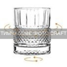 ARDESTO Whiskey glasses set ARDESTO Rotate 300ml, 6pcs, glass, transparent (AR2630WRT)