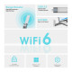 TP-Link Адаптер WiFi Archer TX20UH AX1800, USB (ARCHER-TX20UH)