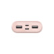 Belkin Портативний зарядний пристрій 10000mAh, 15W USB-C IN/OUT,MICROUSB IN,USB-A OUT rose gold (BPB011BTRG)